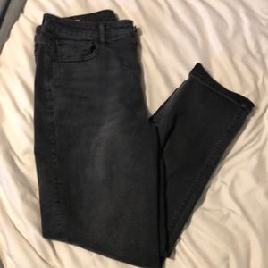 American Eagle Size 8 Black Mom Jeans